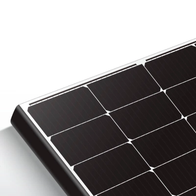 Panel solar DAH Solar DHM-54X10/FS(BW)-540W, Full Screen, con marco negro