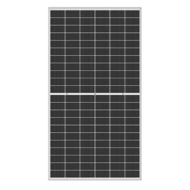 Panel solar Leapton 650 W LP210-210-M-66-MH, con marco gris