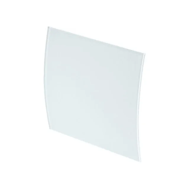 Panel za kućište ventilatora Awenta Escudo Glass, bijeli PEG100 Fi 100mm