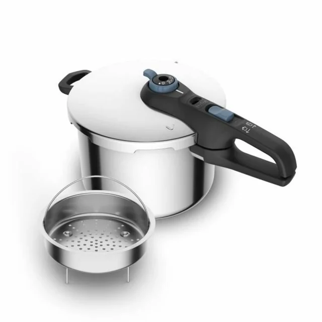 Panela Tefal Express 6 L Aço inoxidável