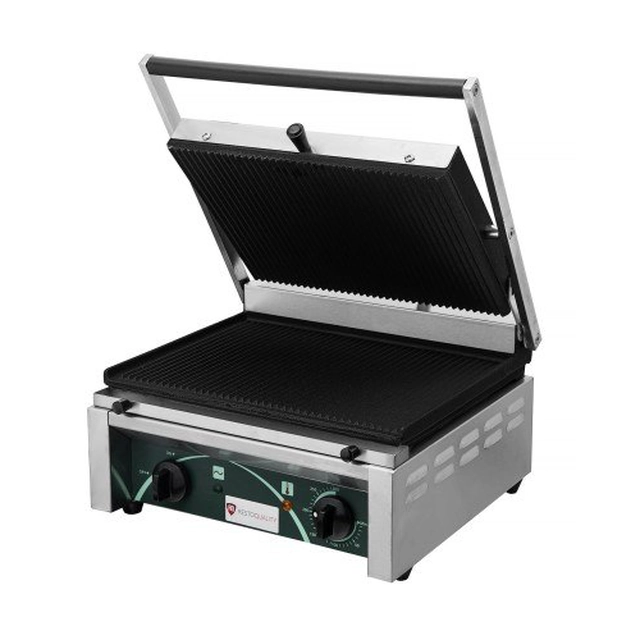 Panini Contact Grill Acanalado Rn101-A