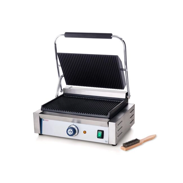 PANINI contact grill - grooved