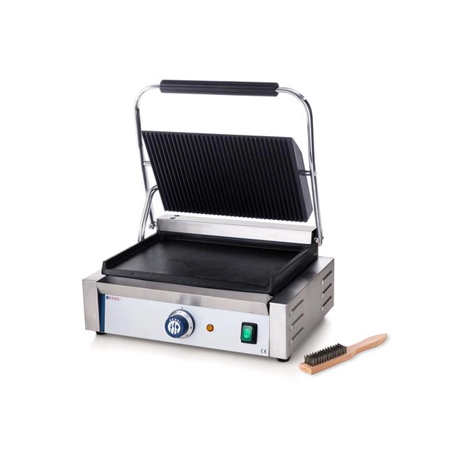 PANINI contactgrill - gegroefd-glad