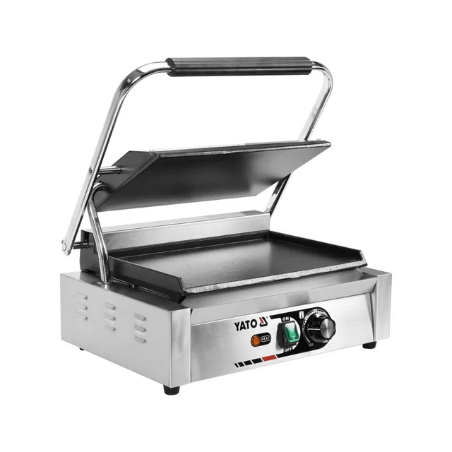 PANINI ELEKTRISCHE CONTACTGRILL VOLLEDIG PLAT 44CM 2,2kW