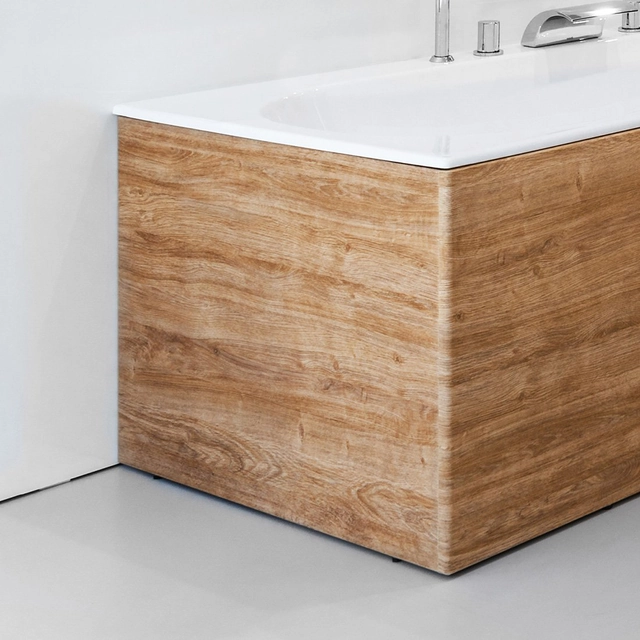 Panneau de finition MDF pour baignoire Ravak, côté, 80 L chêne