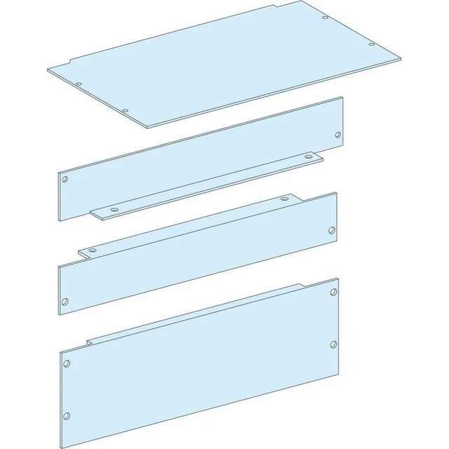 Pannelli di copertura dello zoccolo Schneider Electric IP55 W300 LVS08394