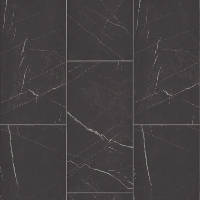 Pannelli pavimento stratificato impermeabili NEGRO MARBLE FAUS confezione. 2.10 m2