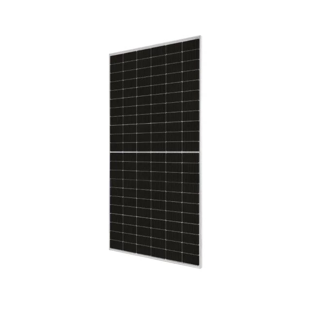 Pannello solare fotovoltaico JA 500 Wp, efficienza 21,1%, celle semi-tagliate, connettore multi-BB MC4/EVO2,, cornice nera