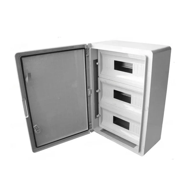 Panou electric ABS pentru distributie 500x350x190mm IP65 IK10 36 module