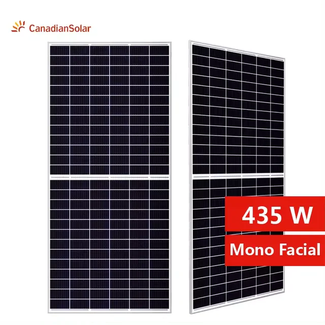 Panou fotonaponski Canadian Solar 435W Rama Neagra - CS6R-435T TOPHiKu6 N-tip