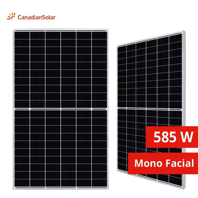 Panou fotovoltaïsche Canadian Solar 585W - CS6W-585T TOPHiKu6 N-type