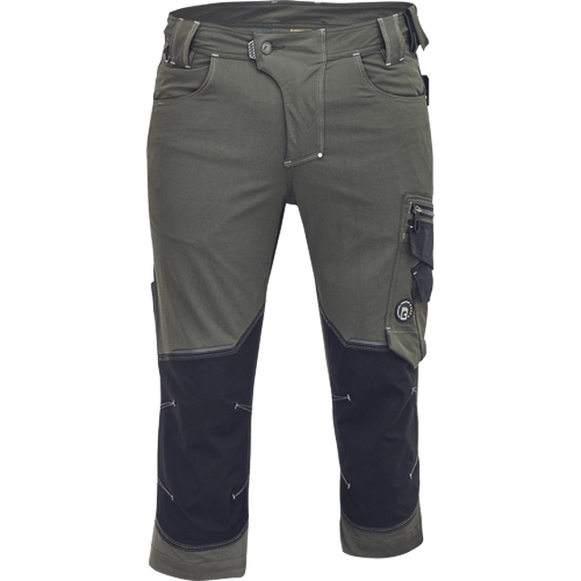 Pantalon NEURUM PFM 3/4 olive foncé 48