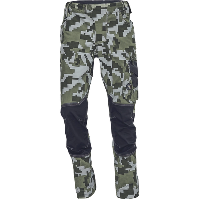 pantaloni NEURUM CAMOU olive închis 46