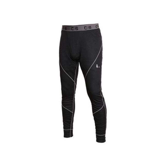 Pants COOLDRY, functional, men's, black-gray, size 3XL b1 / 50 - CN-1740-018-810-97