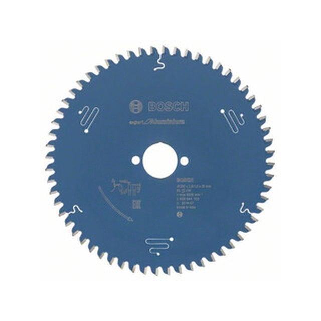 Pânză de ferăstrău circular Bosch 200 x 30 mm | numărul de dinți: 60 db | latime de taiere: 2,8 mm