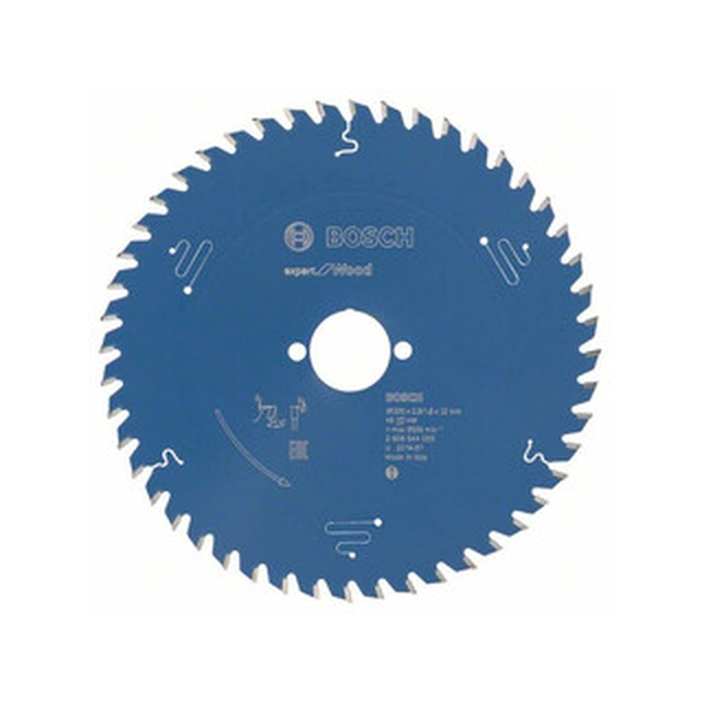 Pânză de ferăstrău circular Bosch 200 x 32 mm | numărul de dinți: 48 db | latime de taiere: 2,8 mm