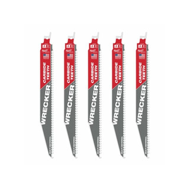 Pânză de ferăstrău Milwaukee pentru metal 230 mm 5 buc