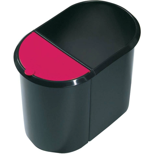 Paper basket Duo-System, black and red