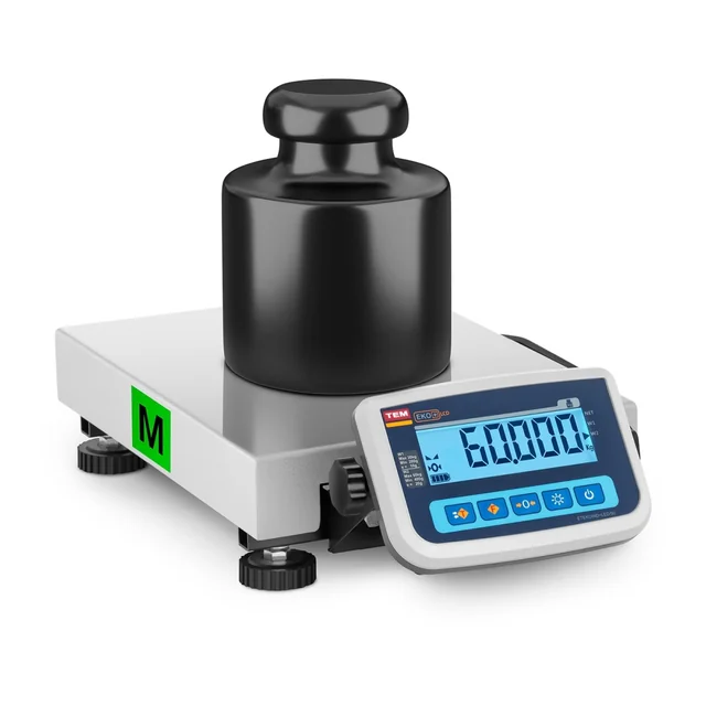 Parcel scale with legalization 60kg/20g