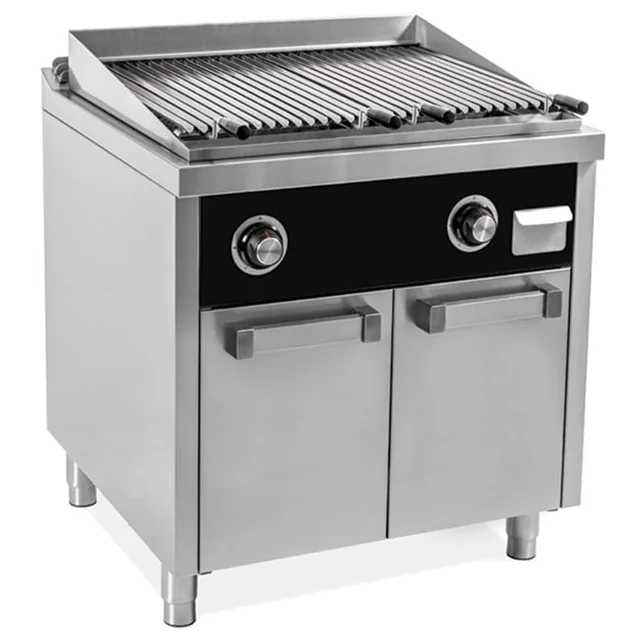 Parrilla de lava a gas | 17,4 kW | RQ7508E | línea 750