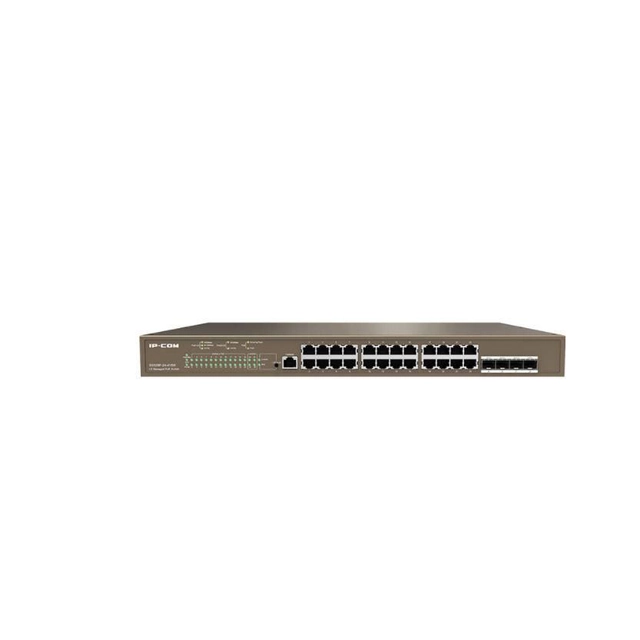 Pārslēgt IP-COM 24 GIGABIT porti L3 PĀRVALDĪTI G5328P-24-410W