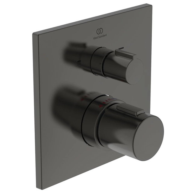 Parte superiore per rubinetto vasca-doccia Ideal Standard, Ceratherm C100 Magnetic Grey