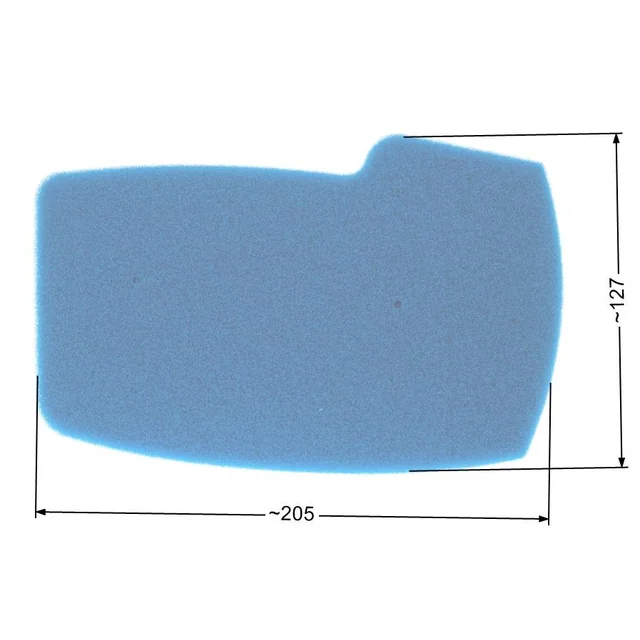 Partenaire filtre à air K650/700 - Humide 8R02-22