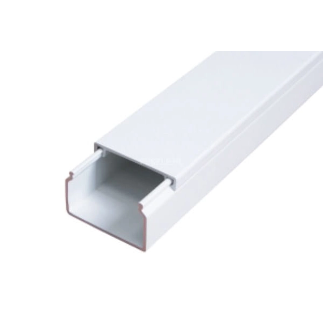 Pasacables blanco 25*40MM pack: 2mb.