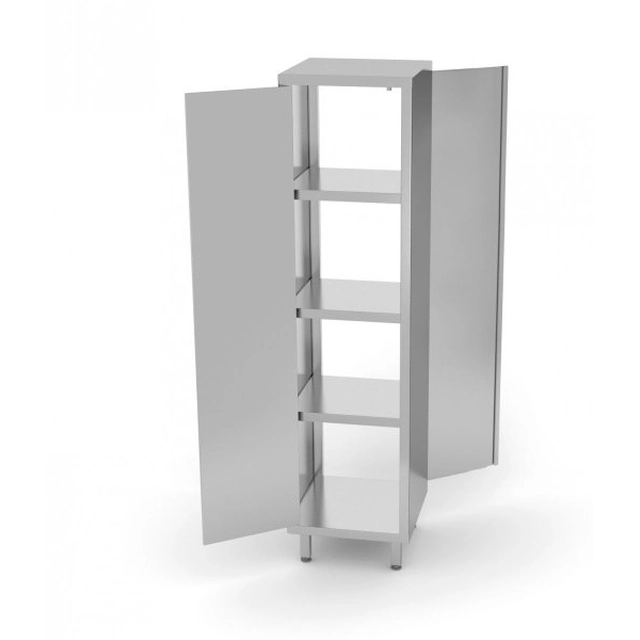 Pass-through cabinet with hinged doors 500 x 700 x 1800 mm POLGAST 312057-W 312057-W