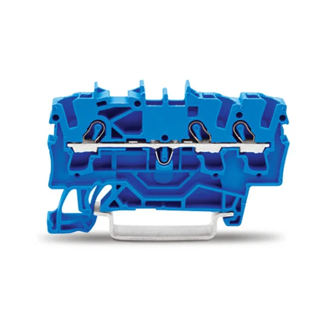 Pass-through strip with 3 conductors 32A, 0.25 mm² - 2,5 mm², Wago