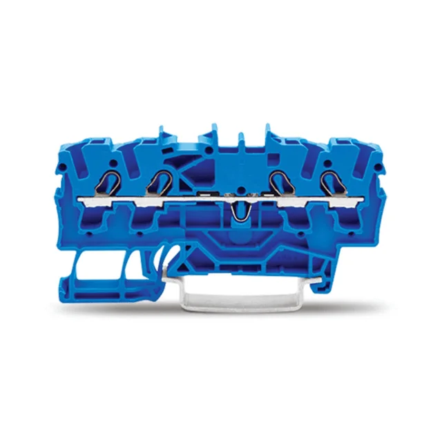 Pass-through strip with 4 conductors 32A, 0.25 mm² - 2.5 mm², Wago