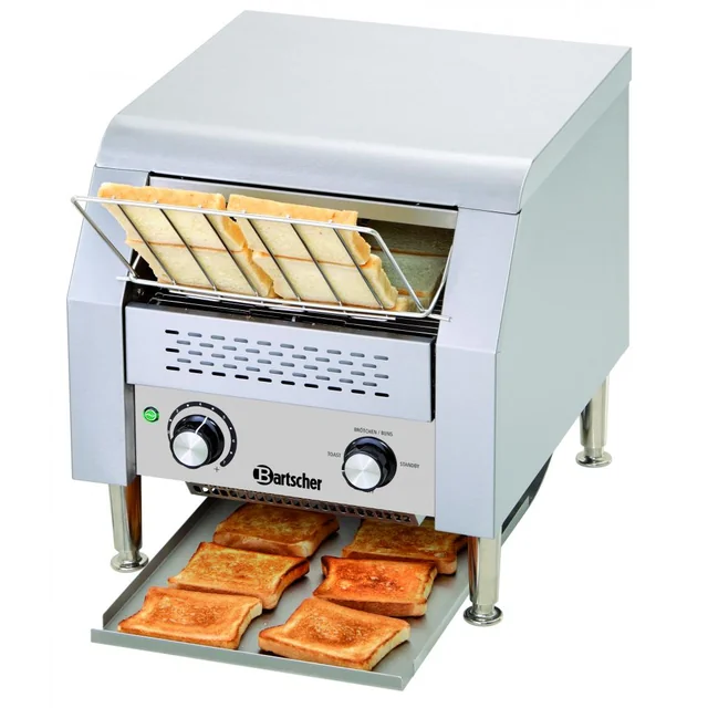 Pass-through toaster