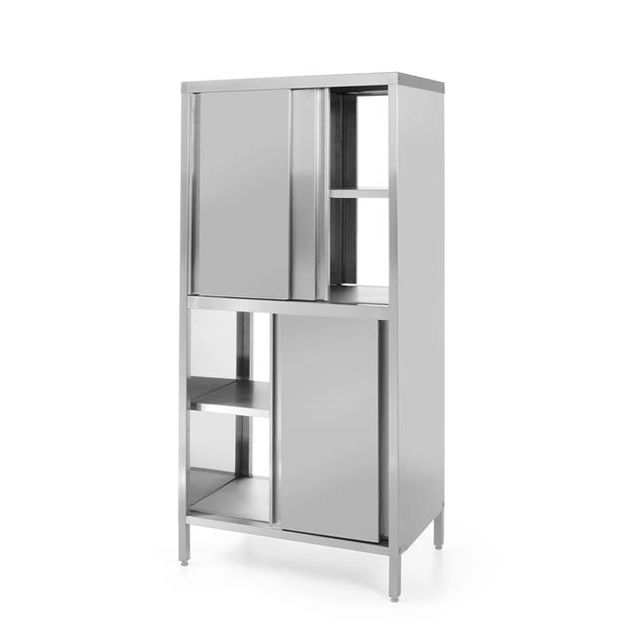 Pass-through wardrobe with sliding doors - bolted