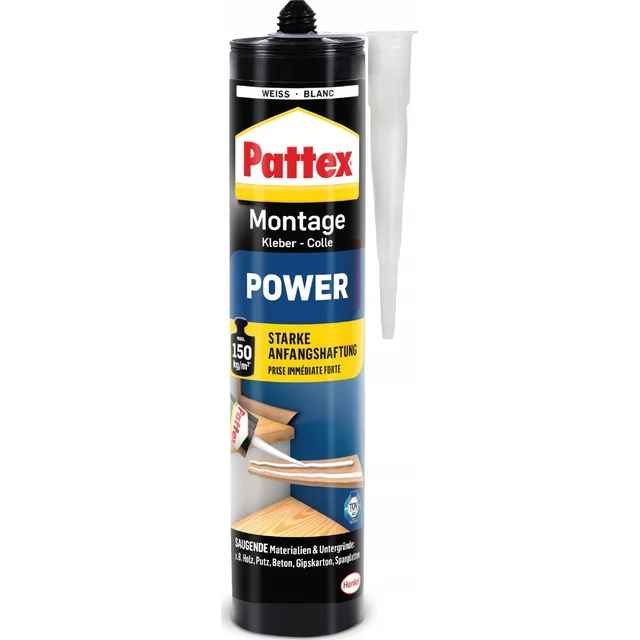 Pattex Montage Power Kleber, Kartusche com 370g