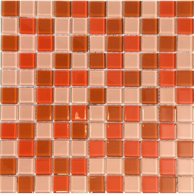 PAVEMOSA Mosaico in vetro mix arancio