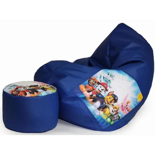 Paw Patrol armchair pouf, blue