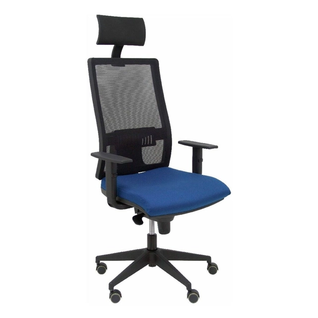 P&C Silla de Oficina con Reposacabezas Horna BALI200 Azul Marino