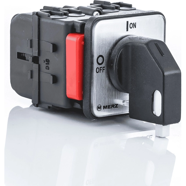 PCE cam switch 0-1 3P 16A IP55 forsænket (ML016.3-TB/RG2)