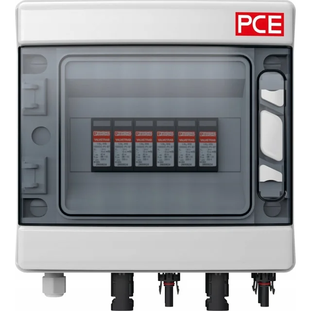 PCE PV-koblingsudstyr 2MPPT DC-overspændingsafleder type 2 Phoenix Contact BOX 90PV009