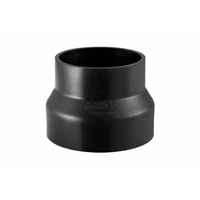 PE symmetrical reducer d110/90