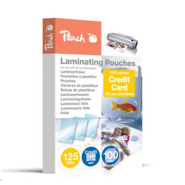 Peach Laminating foil credit 125mic PP525-07