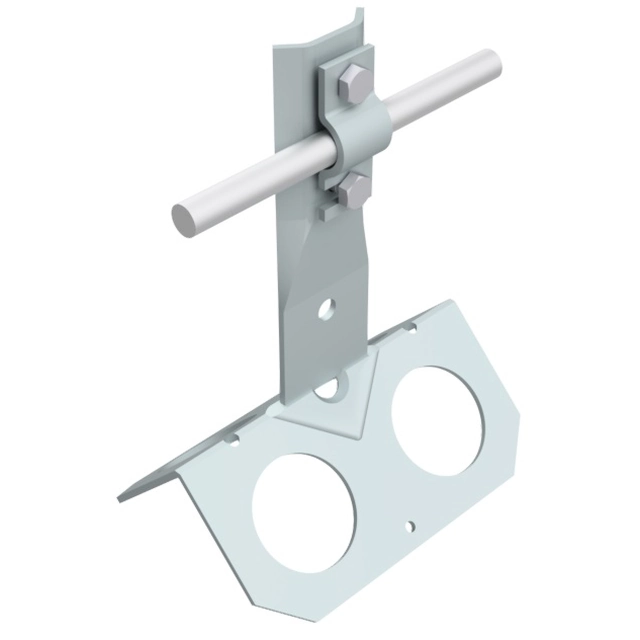 Peak handle with a roof plate h=8cm (galvanized steel) /OC/