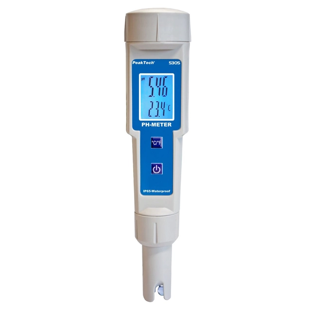 PeakTech 5305 pH and liquid temperature meter