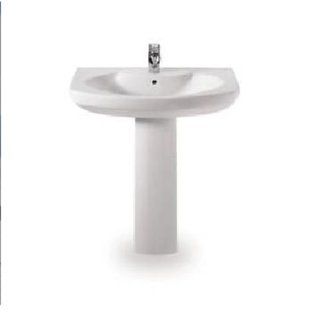 Dama Senso pedestal de lavabo Roca Blanco