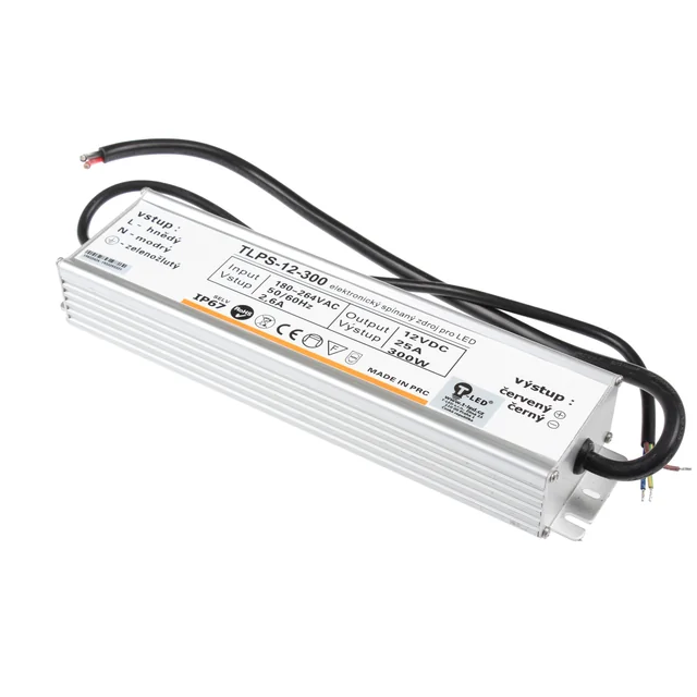 Πηγή LED T-LED 12V 300W IP67 Παραλλαγή: πηγή LED 12V 300W IP67