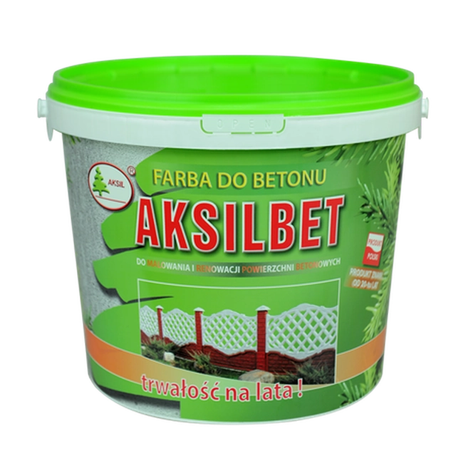 Peinture béton Aksilbet – vert kaki 1L