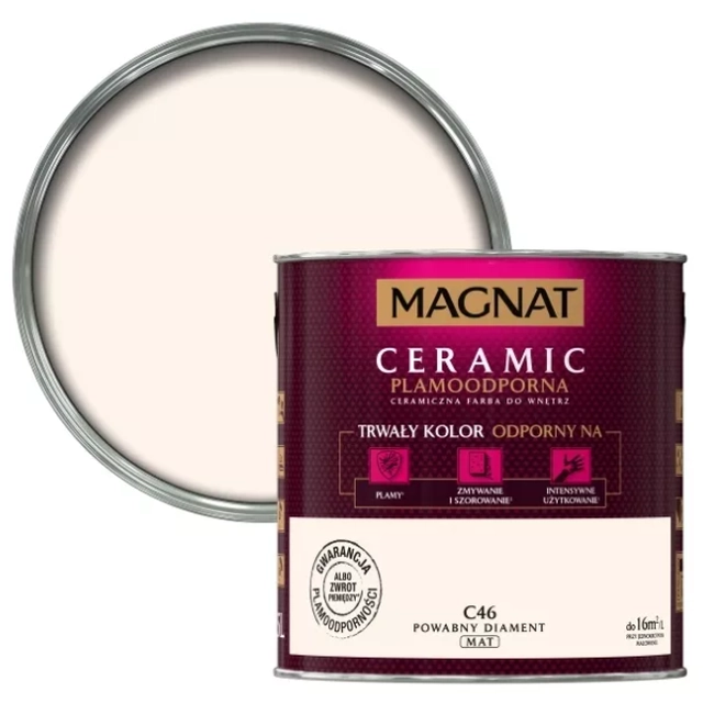 Peinture céramique Magnat Céramique charmant diamant C46 2.5L