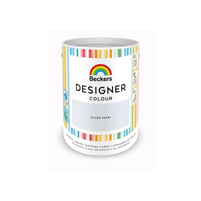 Peinture nacrée argentée Beckers Designer Color 2,5L