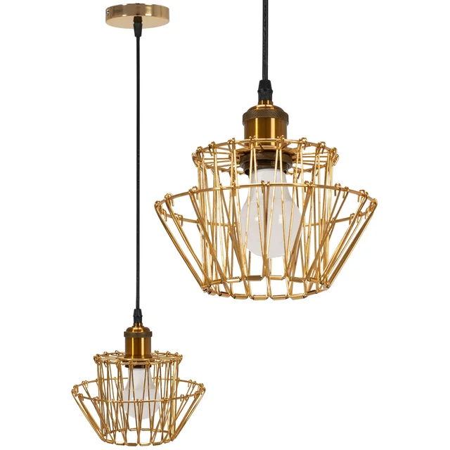 Pendel Loftslampe APP942-1CP Sæt 36cm Guld