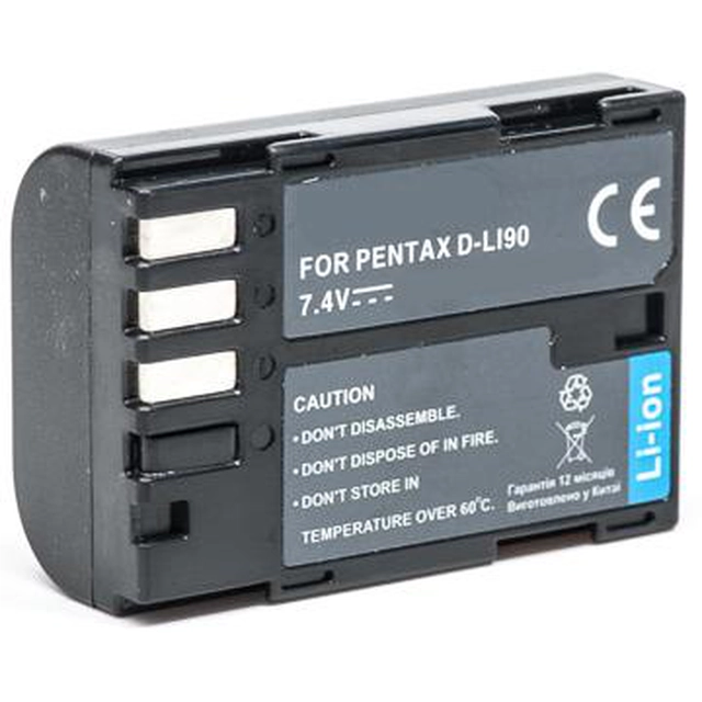 Pentax, battery D-Li90